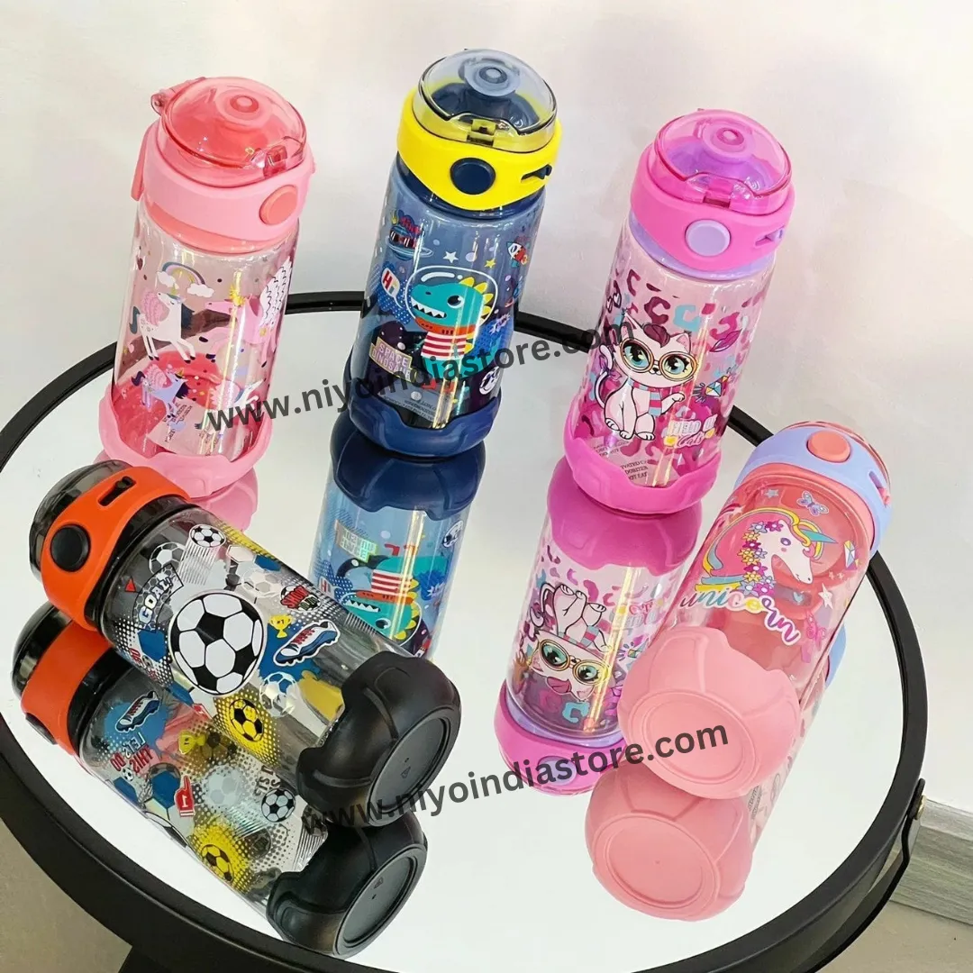 Dino/Kitty/Football Theme 580ml Water Bottle for Kids