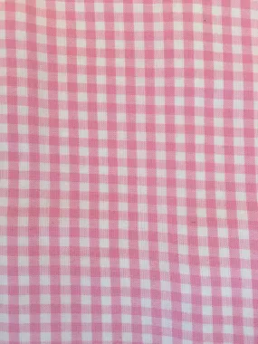 Duvet Cover - Pale Pink Check