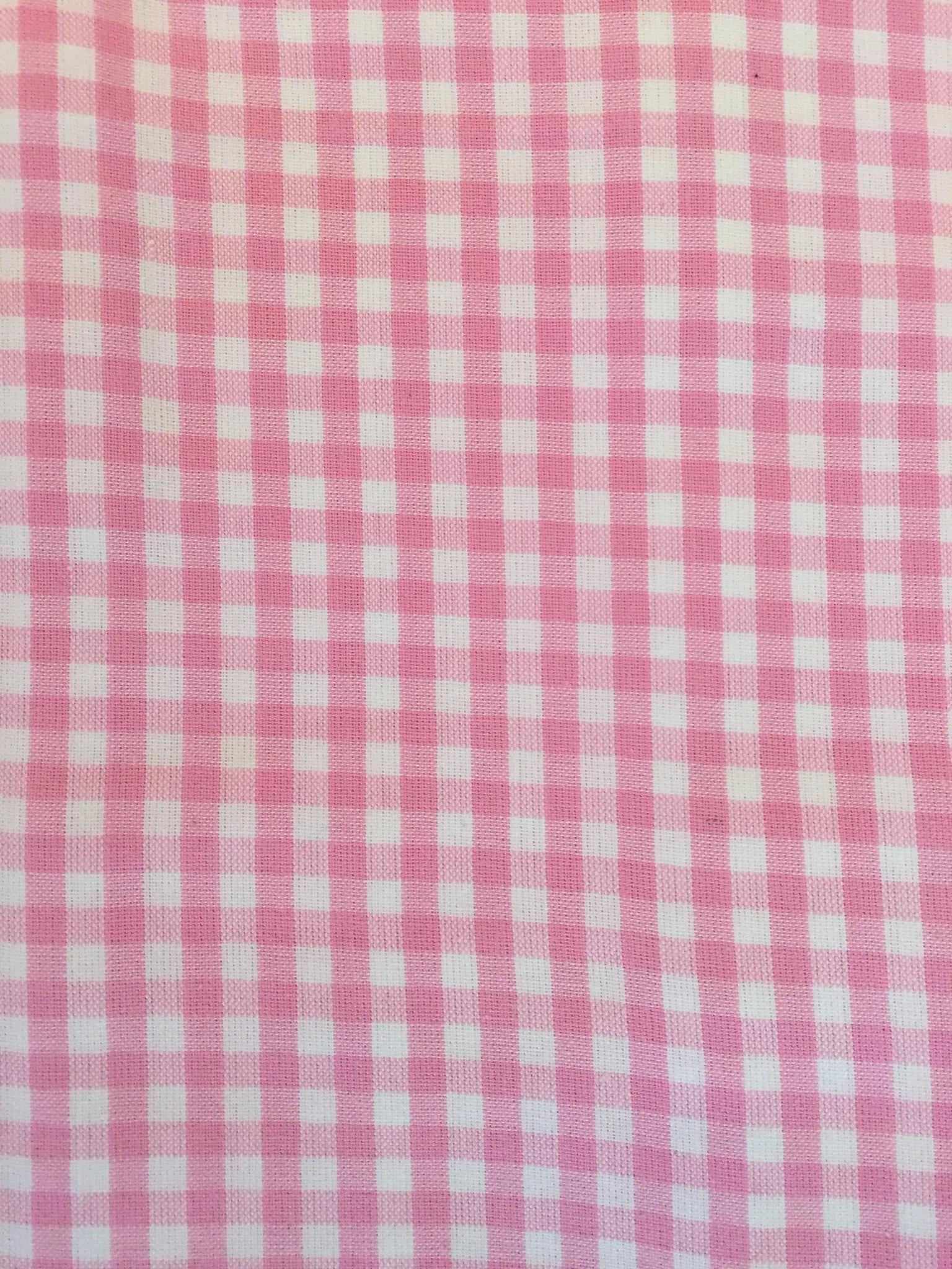 Duvet Cover - Pale Pink Check