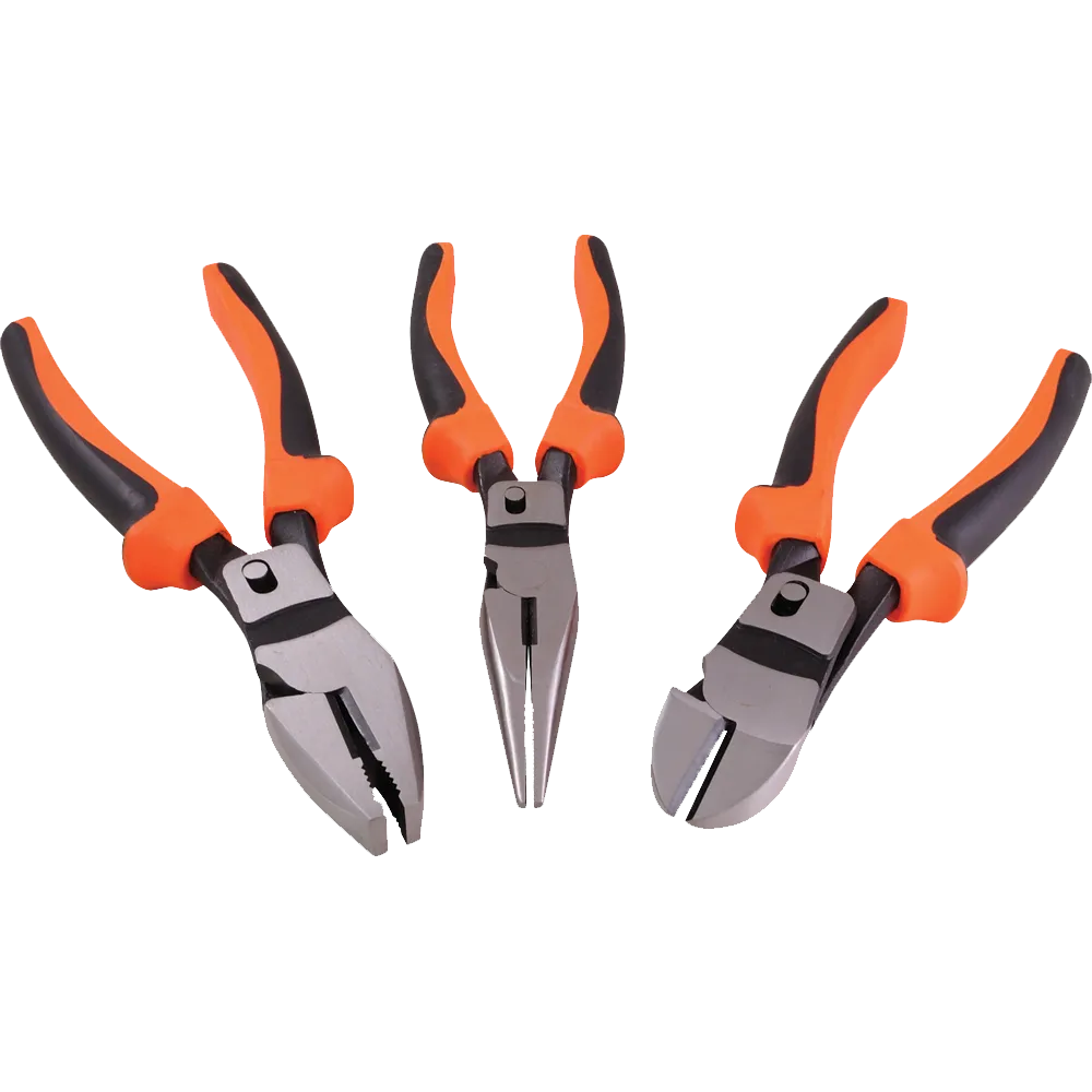 DYNAMIC 3 PIECE HIGH LEVERAGE PLIERS SET