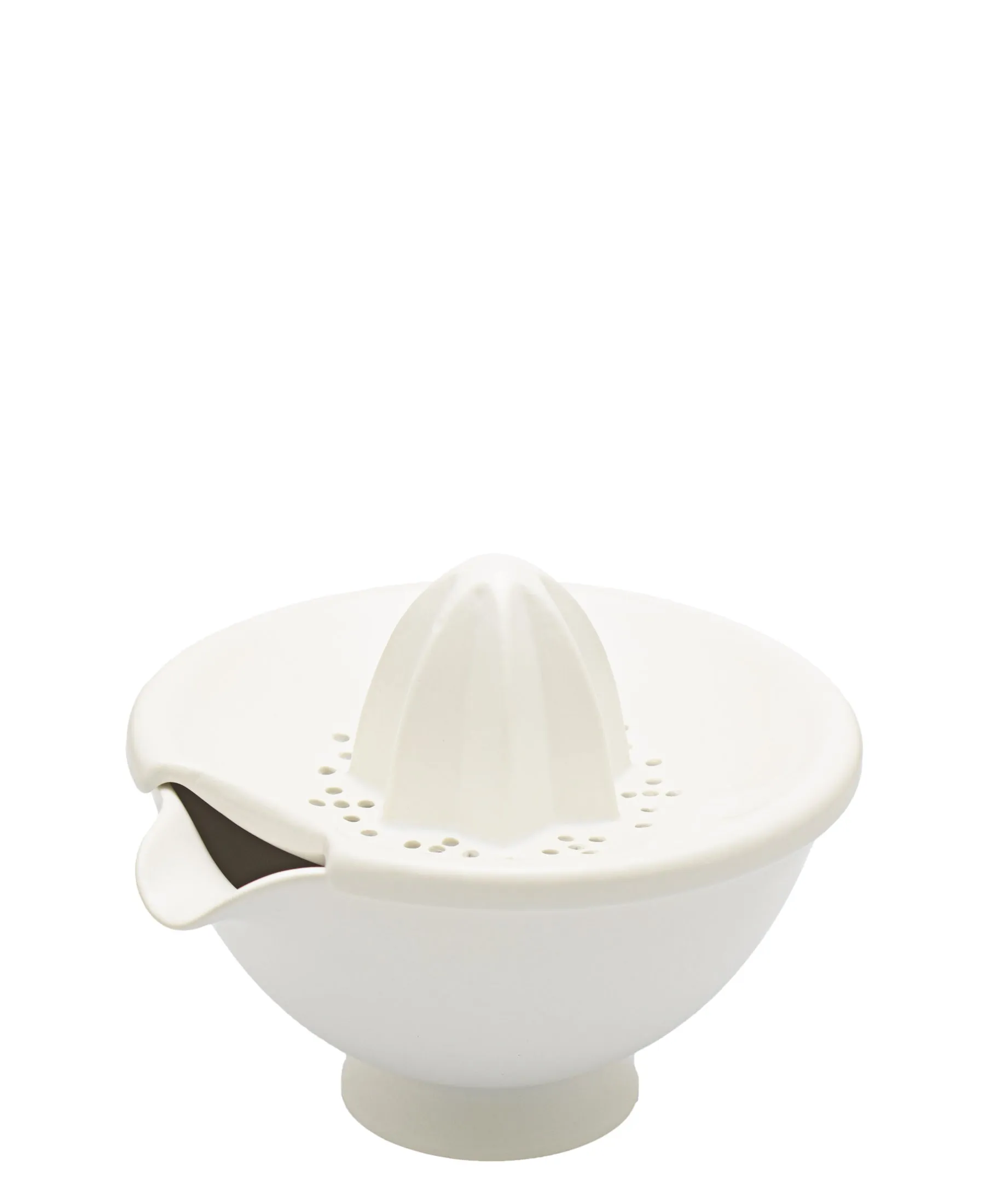 Eetrite Stoneware Lemon Juicer - White