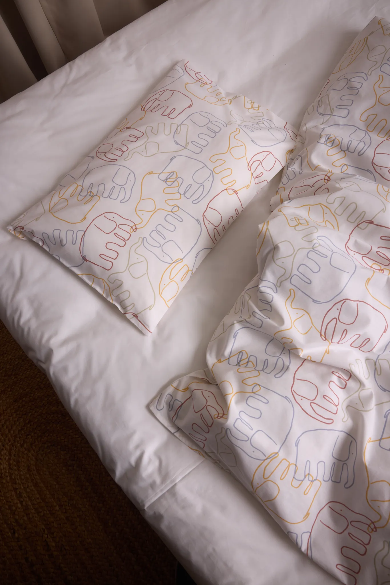 Elefantti villi Duvet cover set