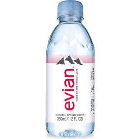 Evian Water Bottle 330 ML