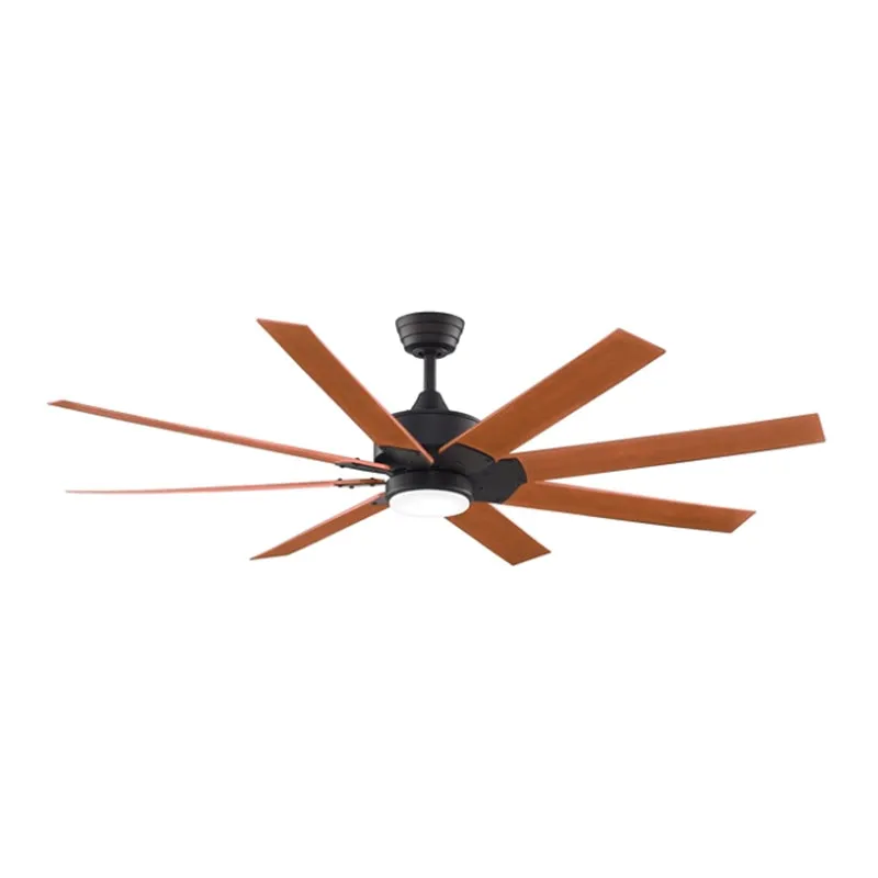 Fanimation MAD7912B Levon DC 64" Indoor/Outdoor Ceiling Fan with LED Light Kit