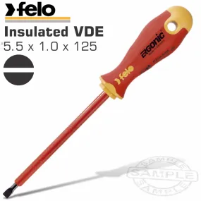 FELo 413 Sl5.5X1.0X125 S/DRiver Ergonic Insulated Vde FEL41305590