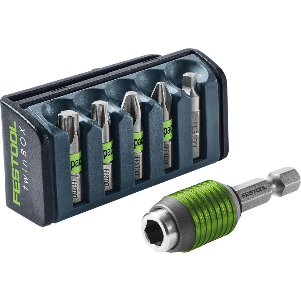 Festool Impact Screwdriver Bit Set with Quick-Change Locking Adapter BT-IMP 204384