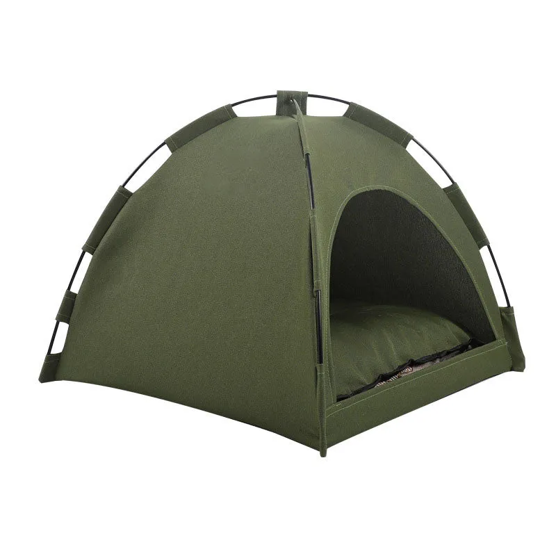 Foldable Solid Color Cat Tent