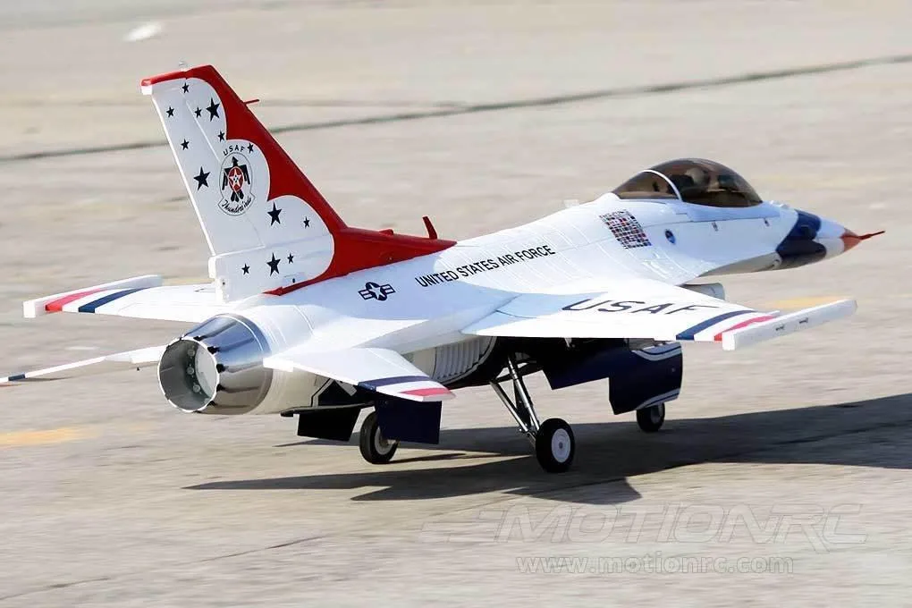 Freewing F-16C Super Scale Thunderbirds High Performance 90mm EDF Jet - PNP