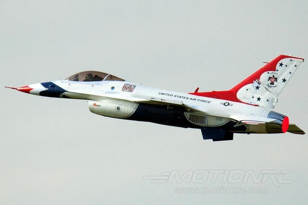 Freewing F-16C Super Scale Thunderbirds High Performance 90mm EDF Jet - PNP