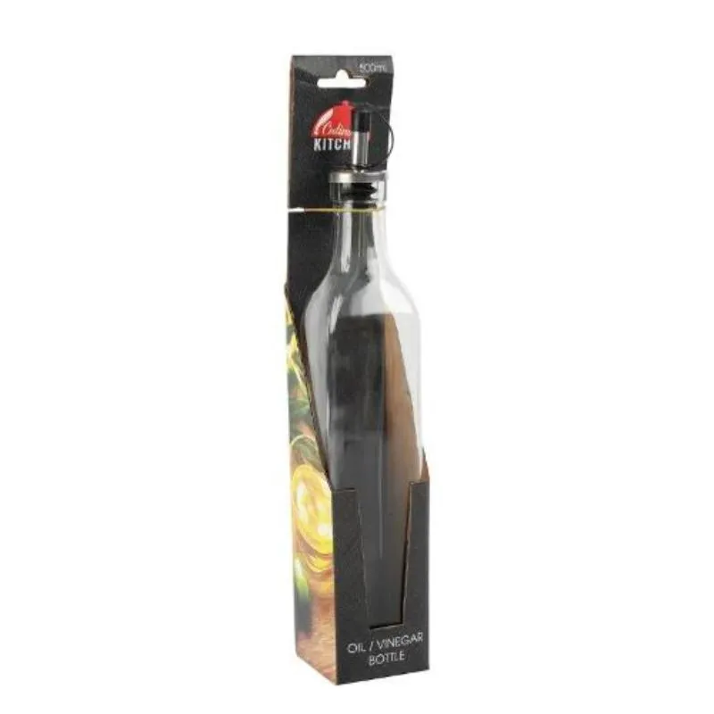 Glass Oil Vinegar Bottle - 500ml