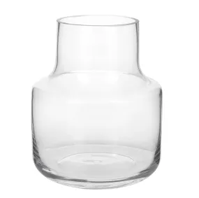 Glass Vase Bottle | Clear Large