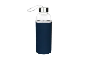 Glass Water Bottle With Pouch 550ml