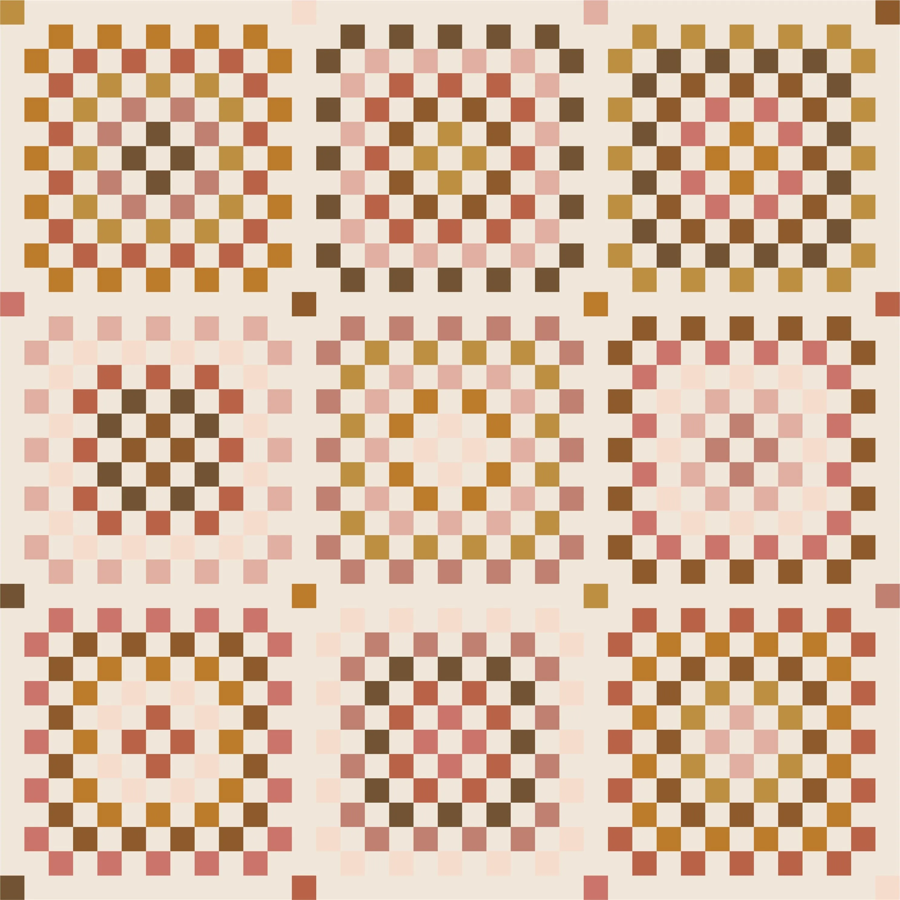 Granny Patch Quilt Pattern