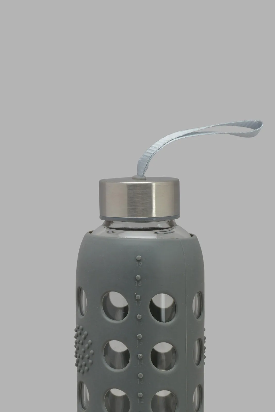 Grey Glass Bottle