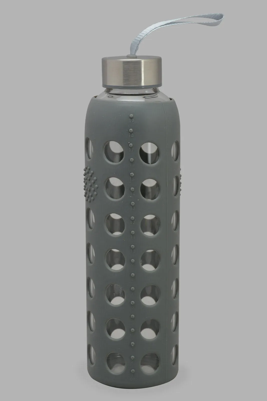 Grey Glass Bottle