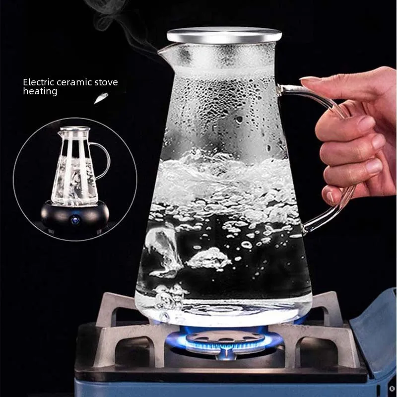 Heat-Resistant Glass Water Bottle