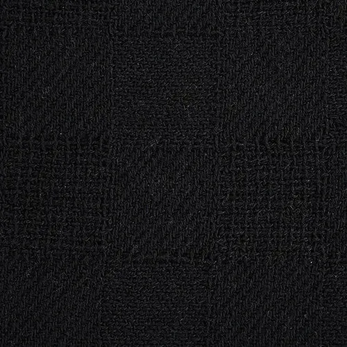 Heather 80264JEB Jet Black Throw Blanket