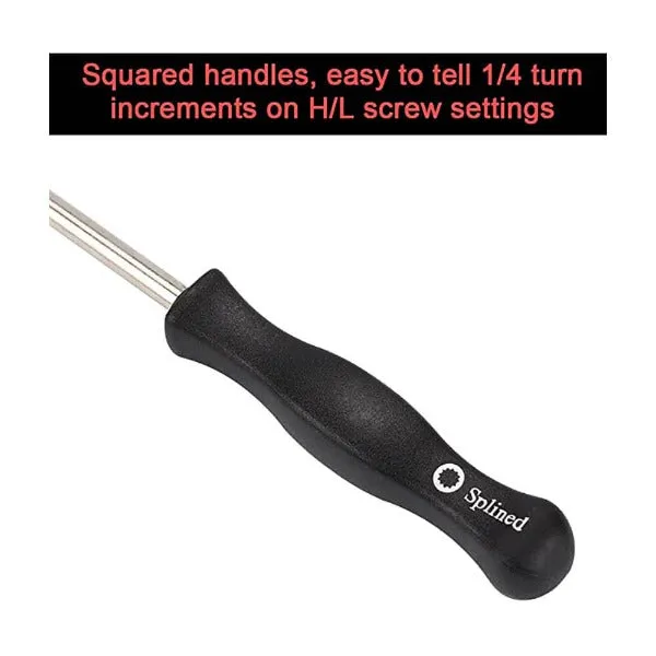 Hipa 530035560 21-Teeth Splined Screwdriver Carb Adjustment Tool for 2-Cycle Poulan Homelite STIHL Husqvarna Echo Chainsaw Trimmer Edger Blower