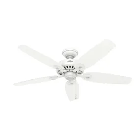 Hunter 52" Snow White Builder Elite Engery Star Ceiling Fan