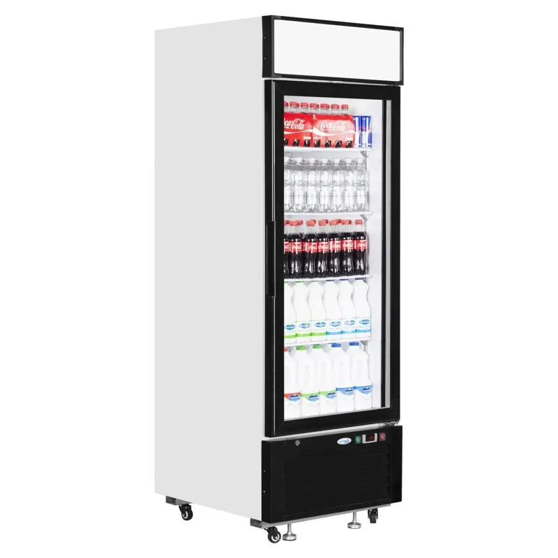 Interlevin Single Glass Door Display Fridge - LGC2500