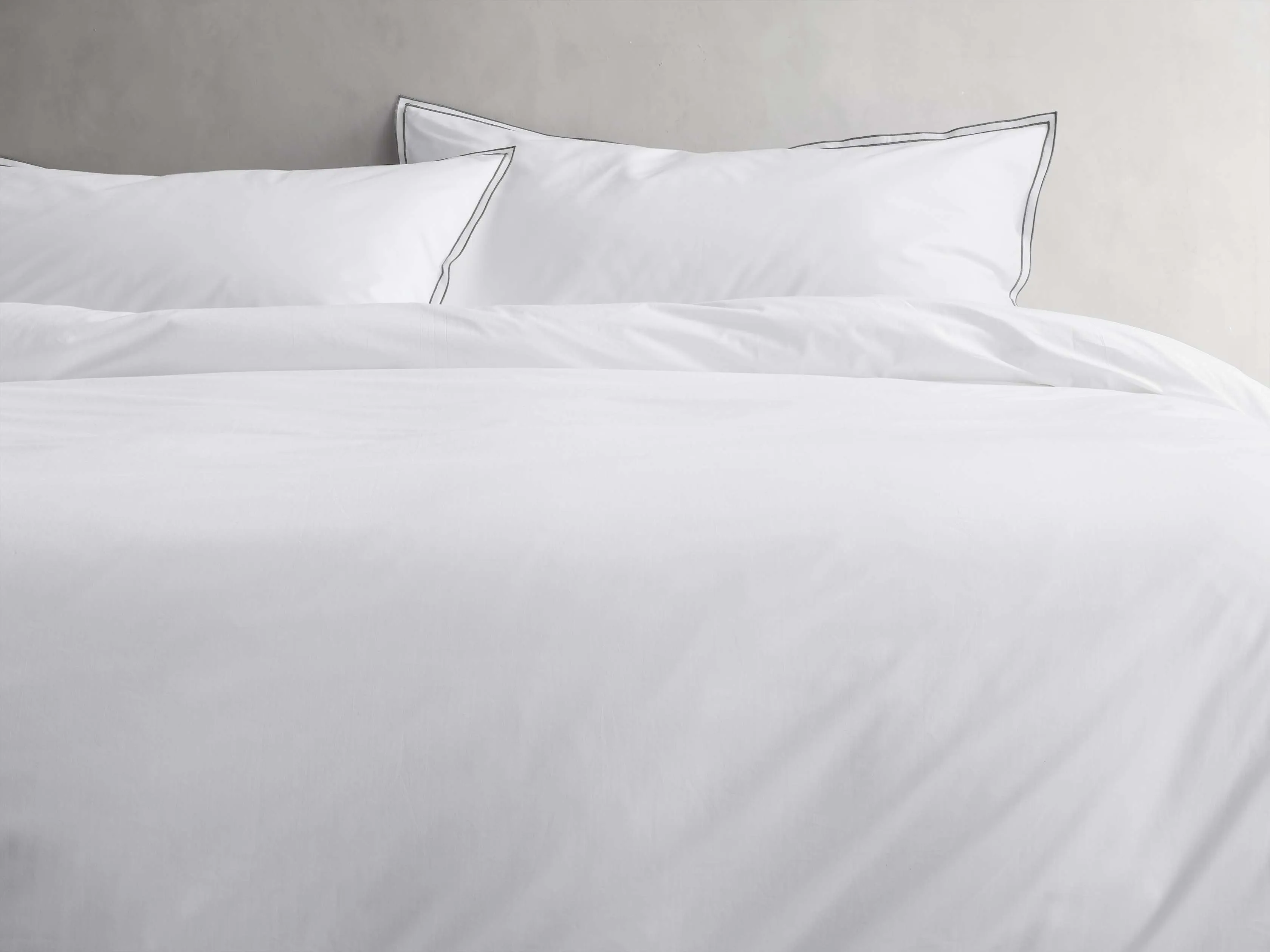 Italian Embroidered Percale Duvet