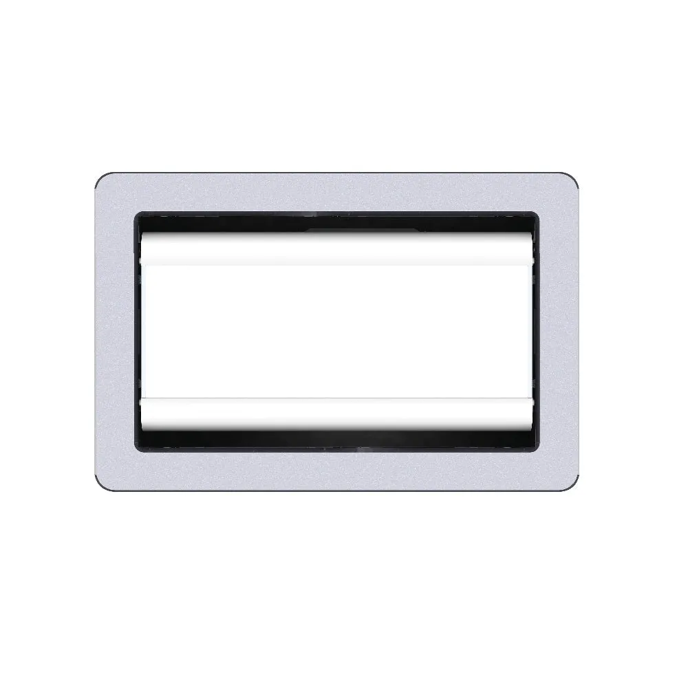 IXL 34402 Bathroom Lighting Premium Tastic Luminate Vent and Light Module Silver Fascia - Special Order