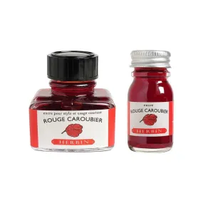 J Herbin Ink Bottle (10ml / 30ml) - Rouge Caroubier