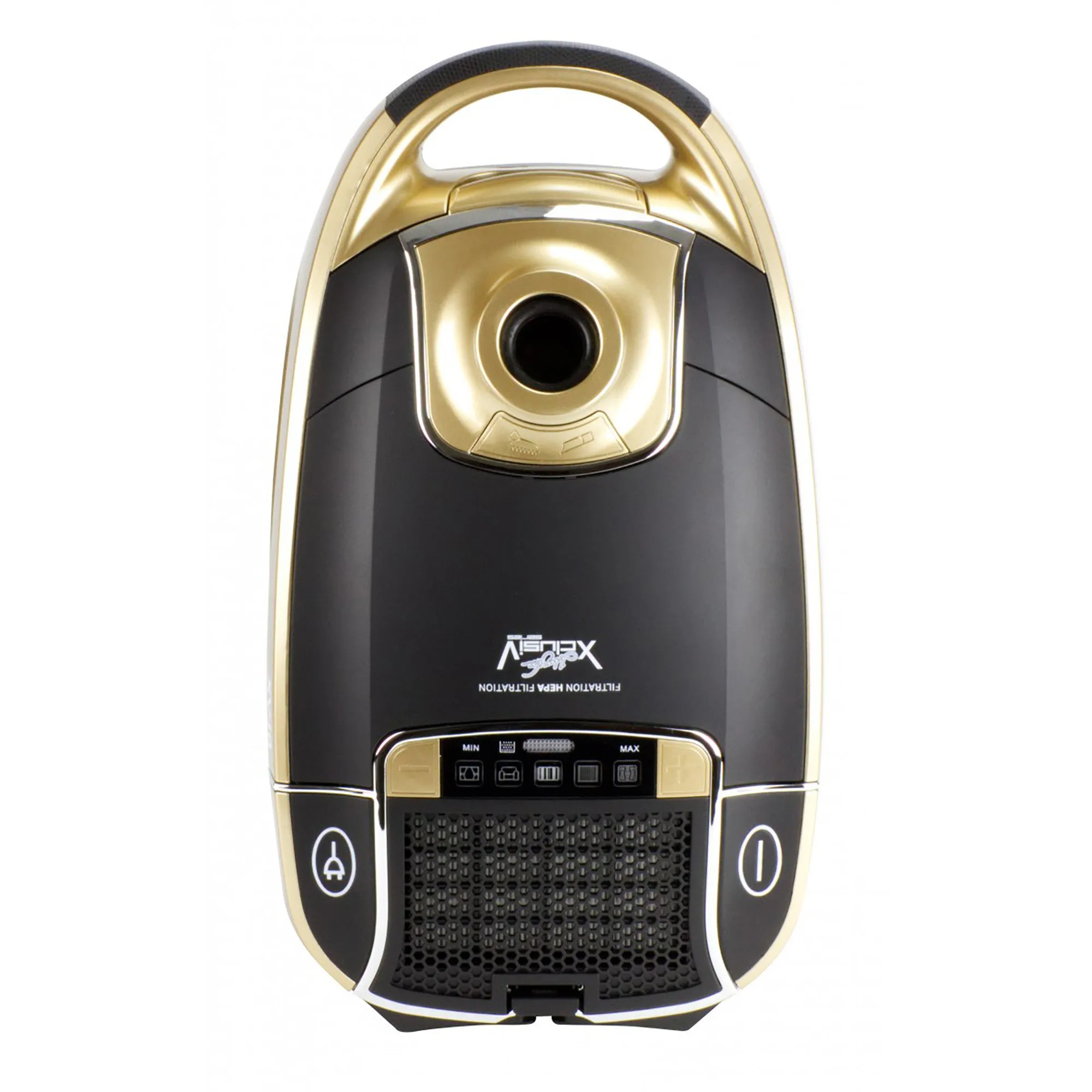 Johnny Vac XV10 Canister Vacuum with Digital Controls and HEPA Filtration