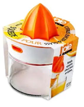 JOIE- Citrus Juicer & Glass