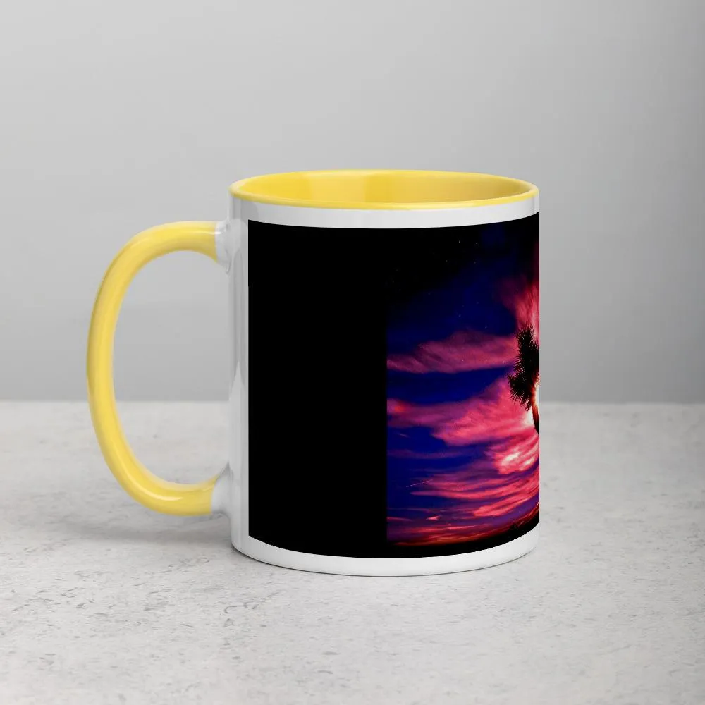 Joshua Tree Coffee/Tea Mug with Color Inside