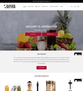 JuicerJector ( Portable Mini Juicer Blender Store)