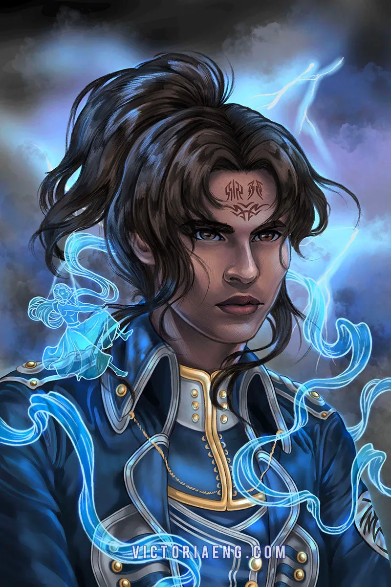 Kaladin Stormblessed Print