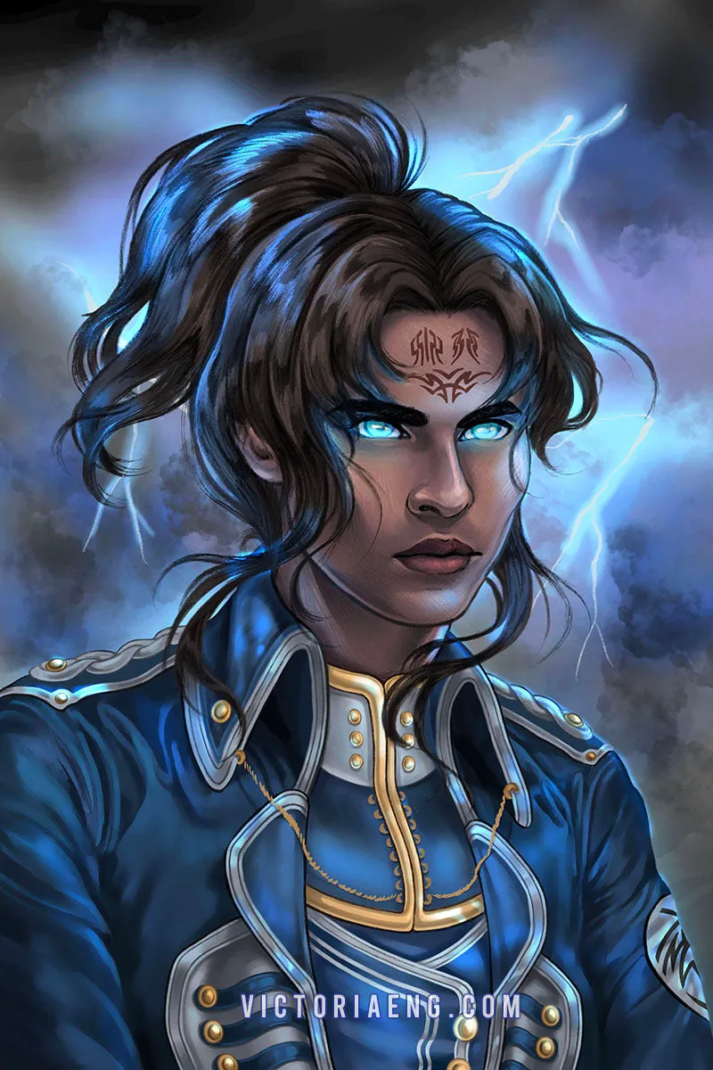 Kaladin Stormblessed Print