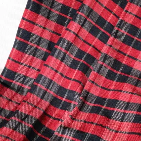 Kalalou Red Tartan Plaid Car Blanket