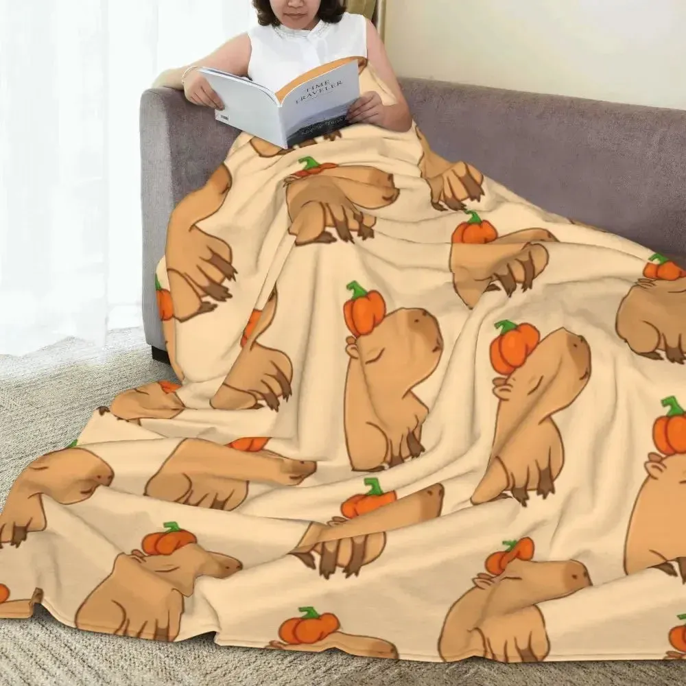 Kawaii Capybara Blanket