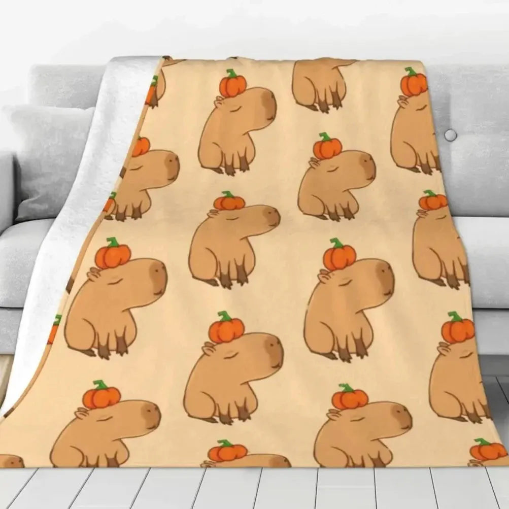 Kawaii Capybara Blanket