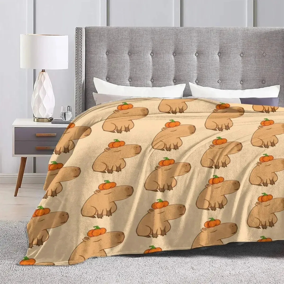 Kawaii Capybara Blanket