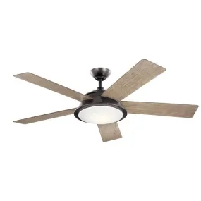 Kichler 310100 Verdi 56" Outdoor Ceiling Fan with LED Light