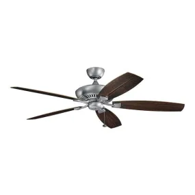 Kichler 310193WSP Canfield XL Patio 60" Fan Weathered Steel