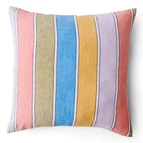 Kip & Co Majorca Stripe Woven Linen European Pillowcases