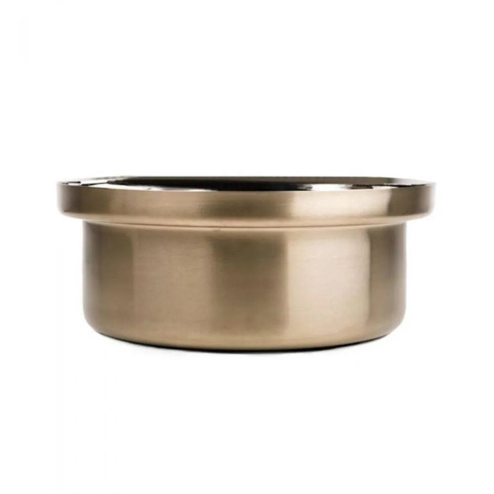 KnIndustrie Foodwear Casserole - bottom in steel - bronze