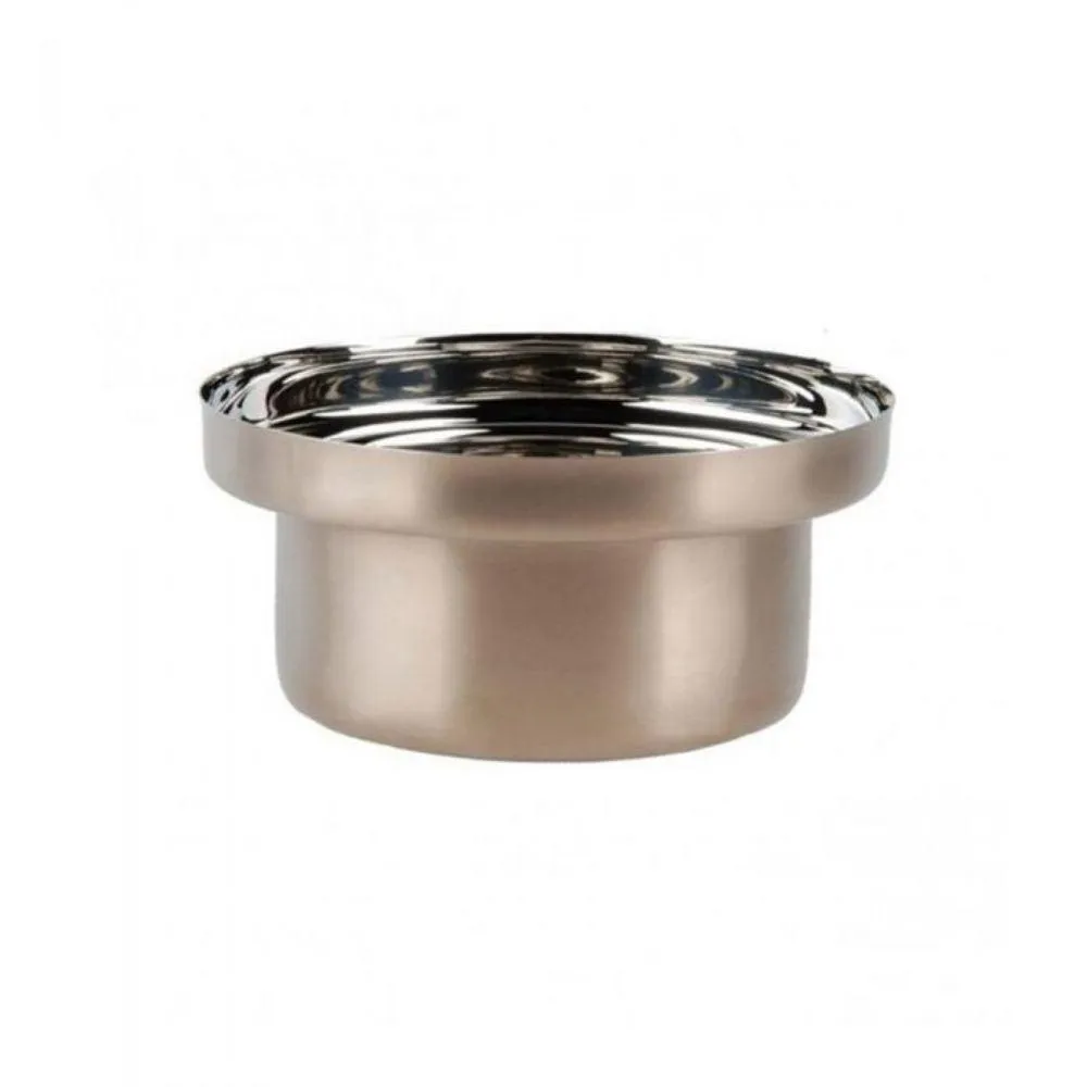 KnIndustrie Foodwear Casserole - bottom in steel - bronze