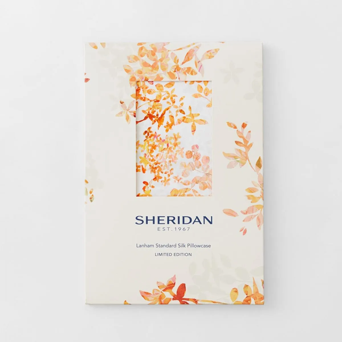 Lanham LIMITED EDITION Ivory Standard Silk Pillowcase by Sheridan