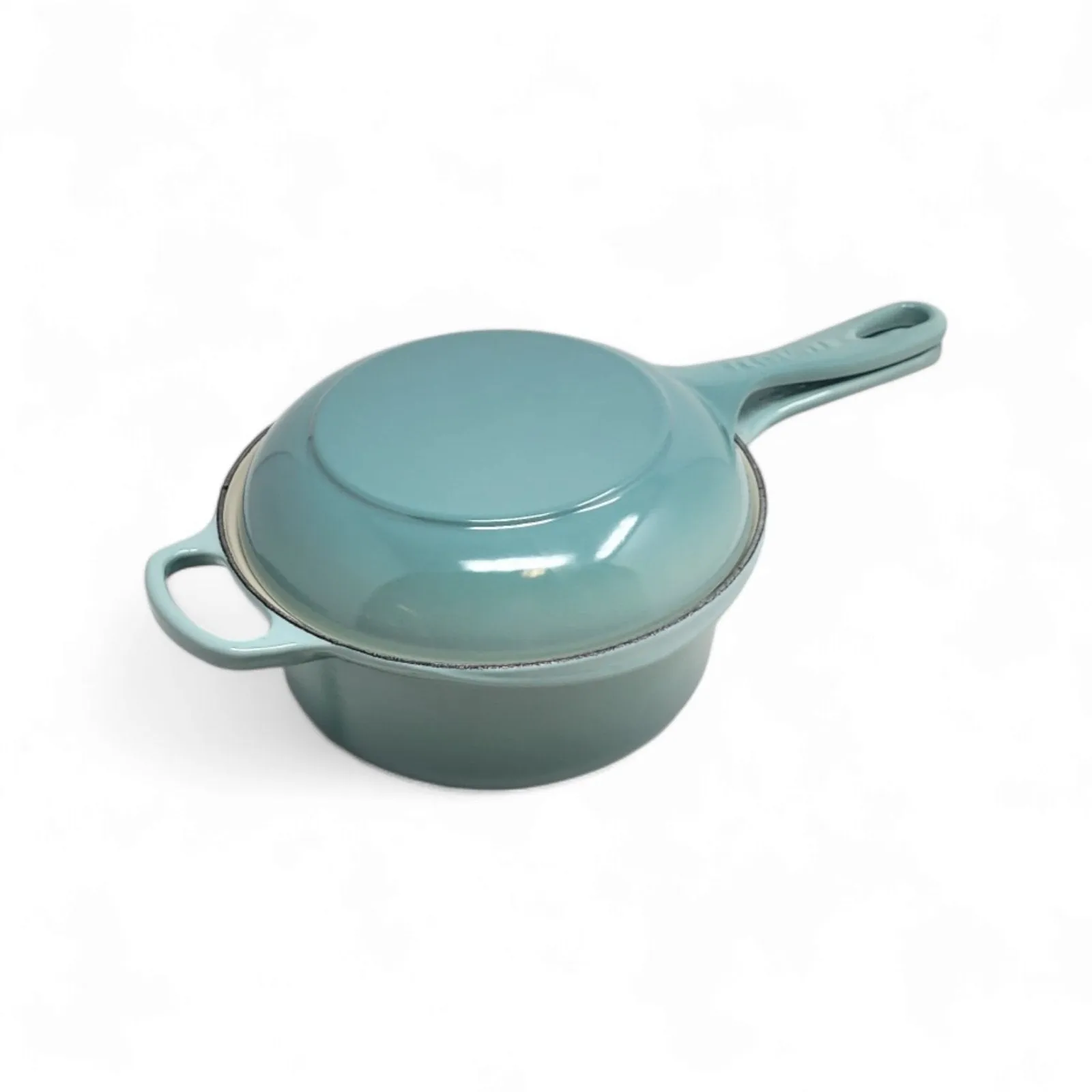 Le Creuset Signature Cast Iron 2-in-1 Multifunction Saucepan   Skillet