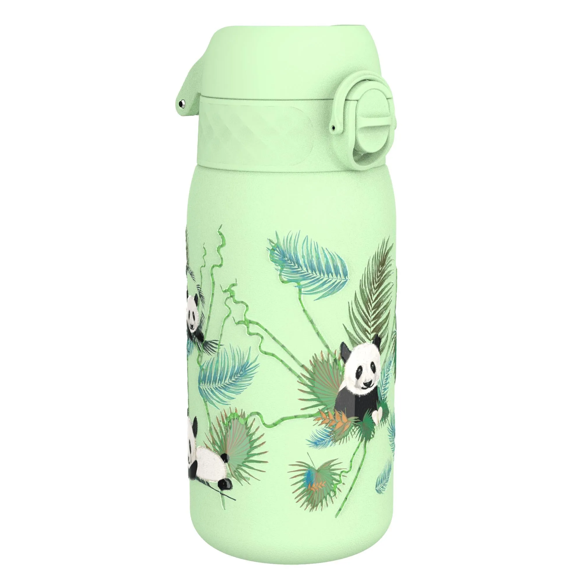 Leak Proof Thermal Steel Water Bottle, Insulated, Pandas, 320ml (11oz)