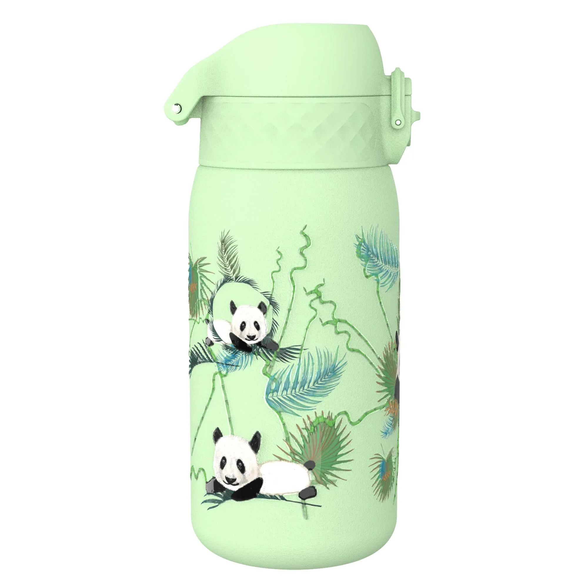 Leak Proof Thermal Steel Water Bottle, Insulated, Pandas, 320ml (11oz)