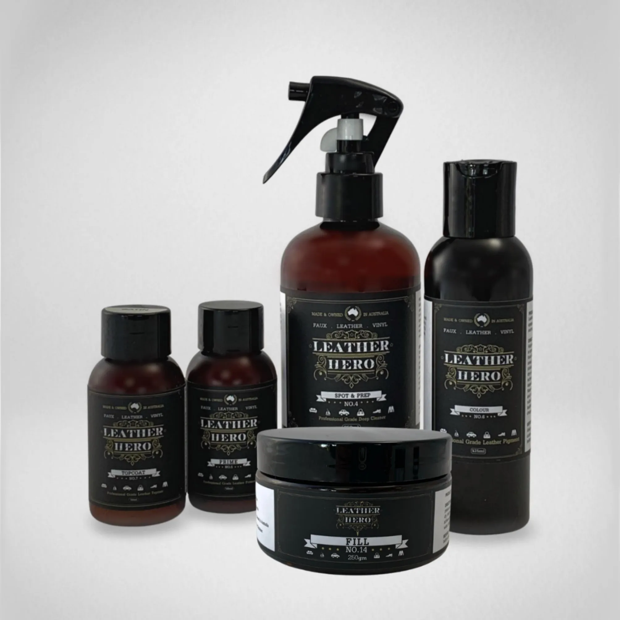 Leather Repair & Recolour Kit - Black