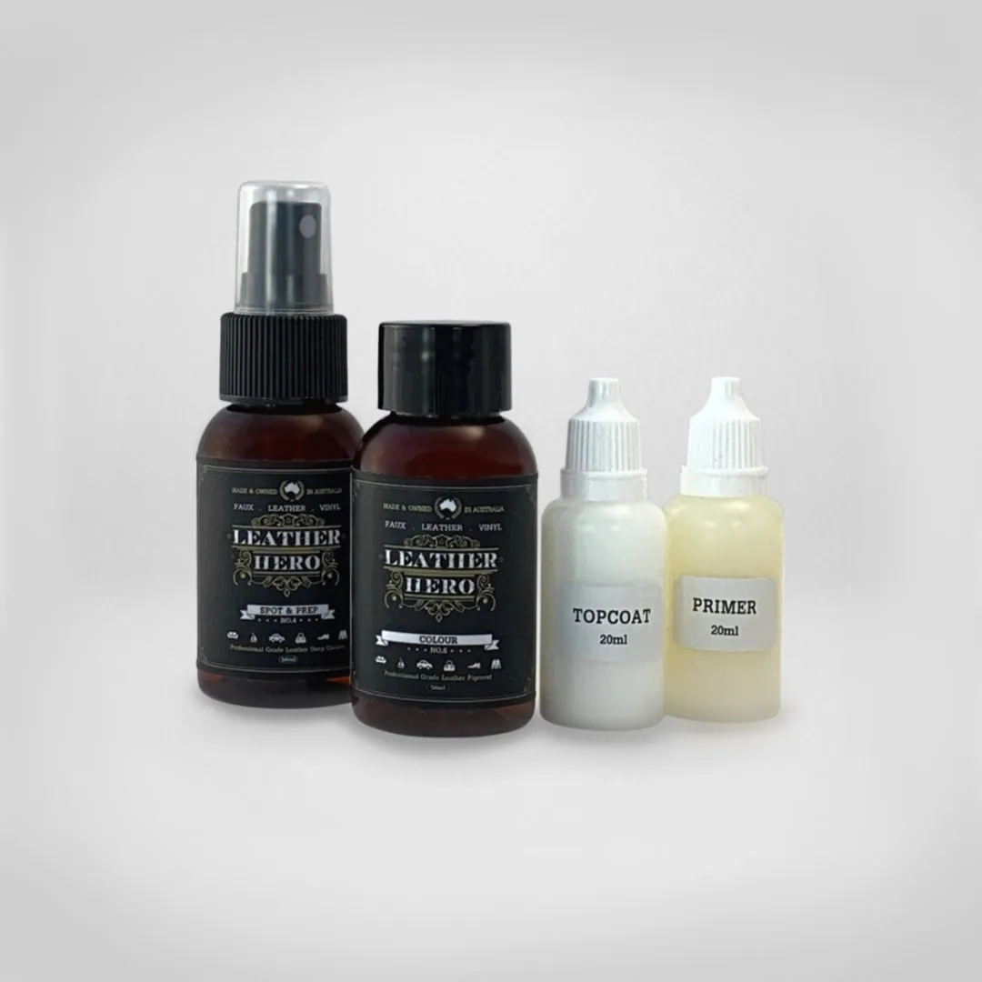 Leather Repair & Recolour Kit - Black