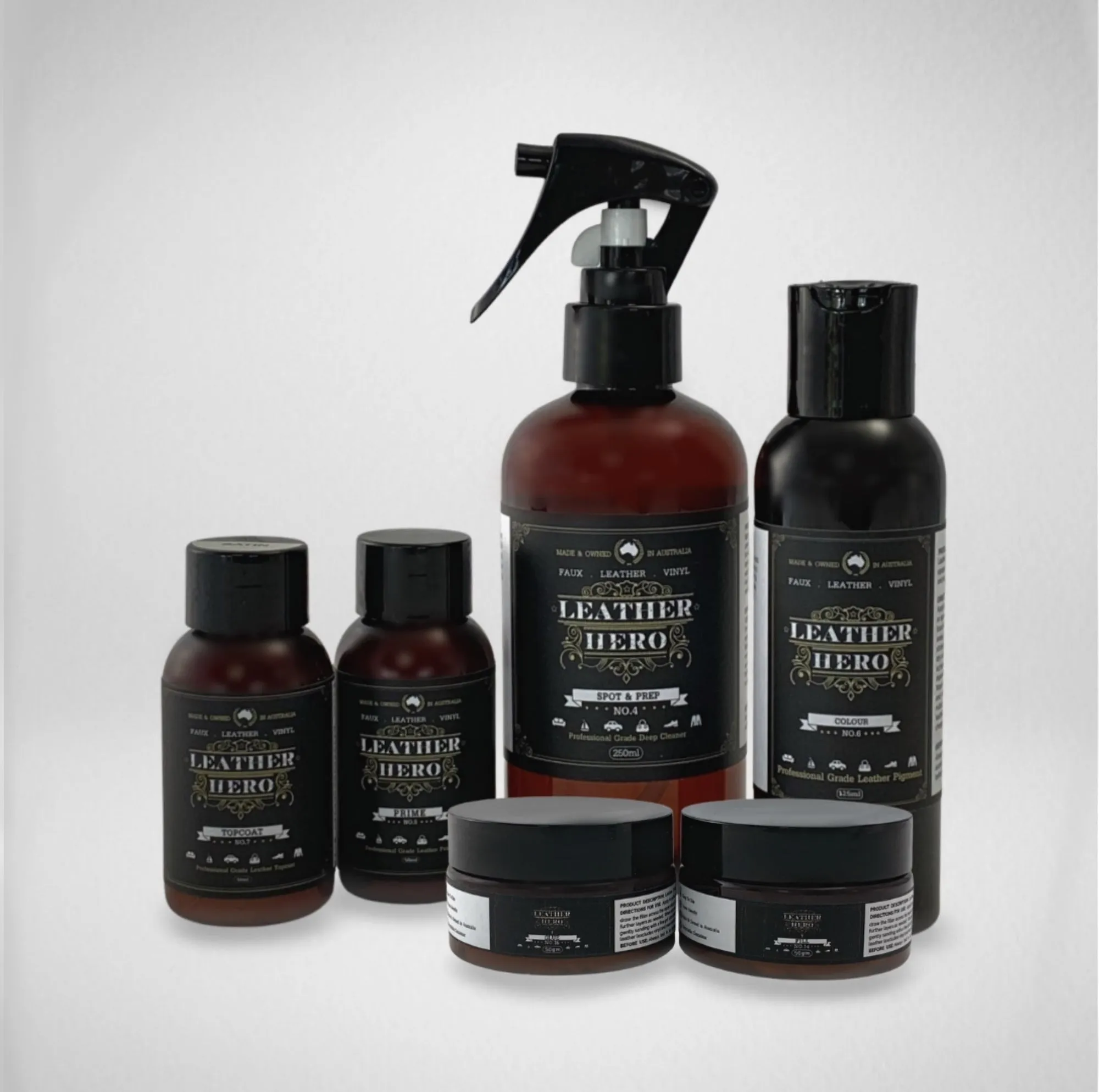 Leather Repair & Recolour Kit - Black