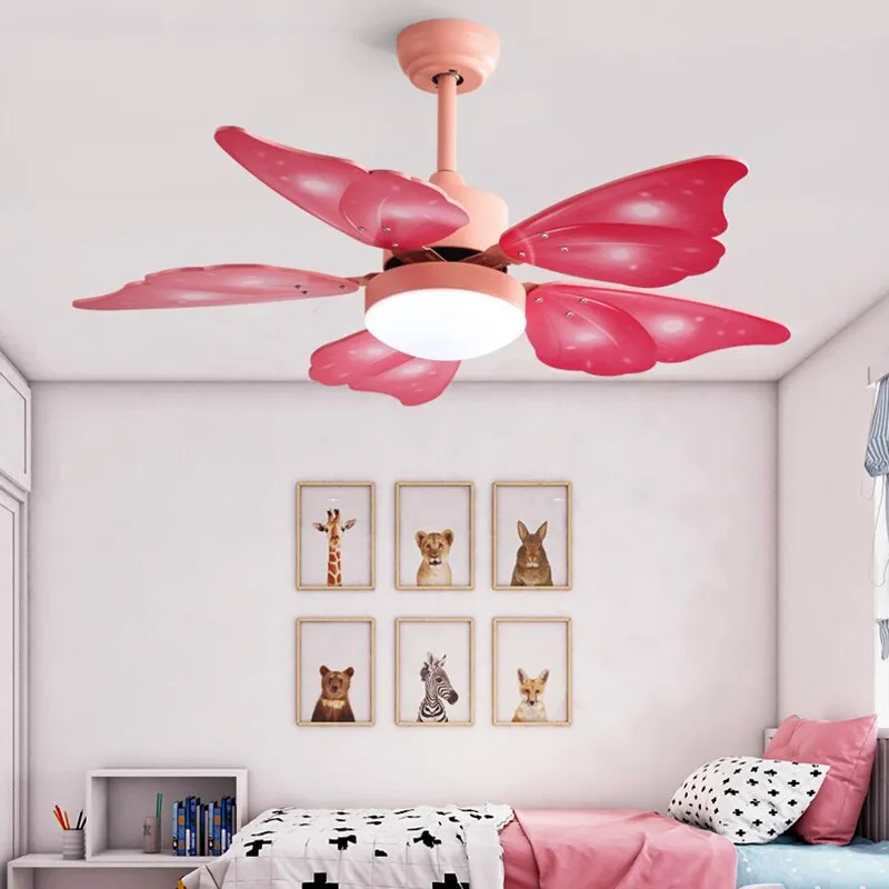 LED Ceiling Fans with Lights - Remote Controlled, Ideal for Living Room and Bedroom Decor, Dining Room Light, Indoor Lighting Solution